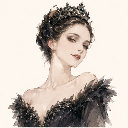 オディールのイラスト